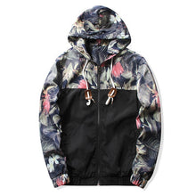 Load image into Gallery viewer, Floral Hooded Jackets
