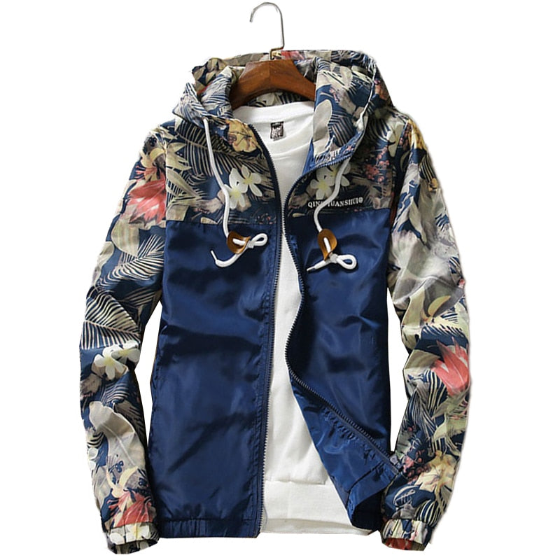 Floral Hooded Jackets