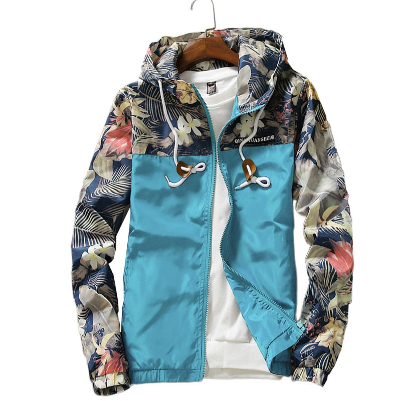 Floral Hooded Jackets