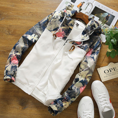 Floral Hooded Jackets