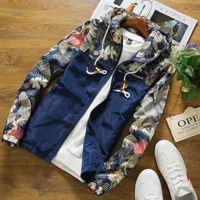 Floral Hooded Jackets