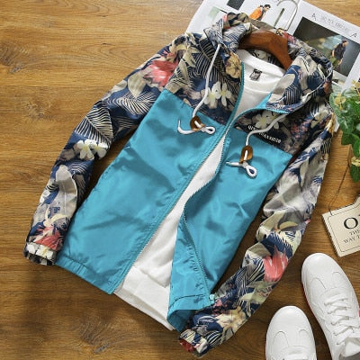 Floral Hooded Jackets