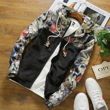 Load image into Gallery viewer, Floral Hooded Jackets