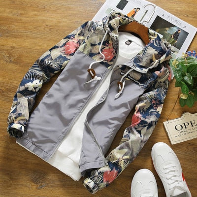 Floral Hooded Jackets