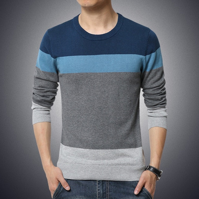 Casual Men's Sweater - foldingup