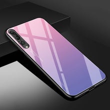 Load image into Gallery viewer, Tempered Glass Phone Case For Huawei Mate - foldingup