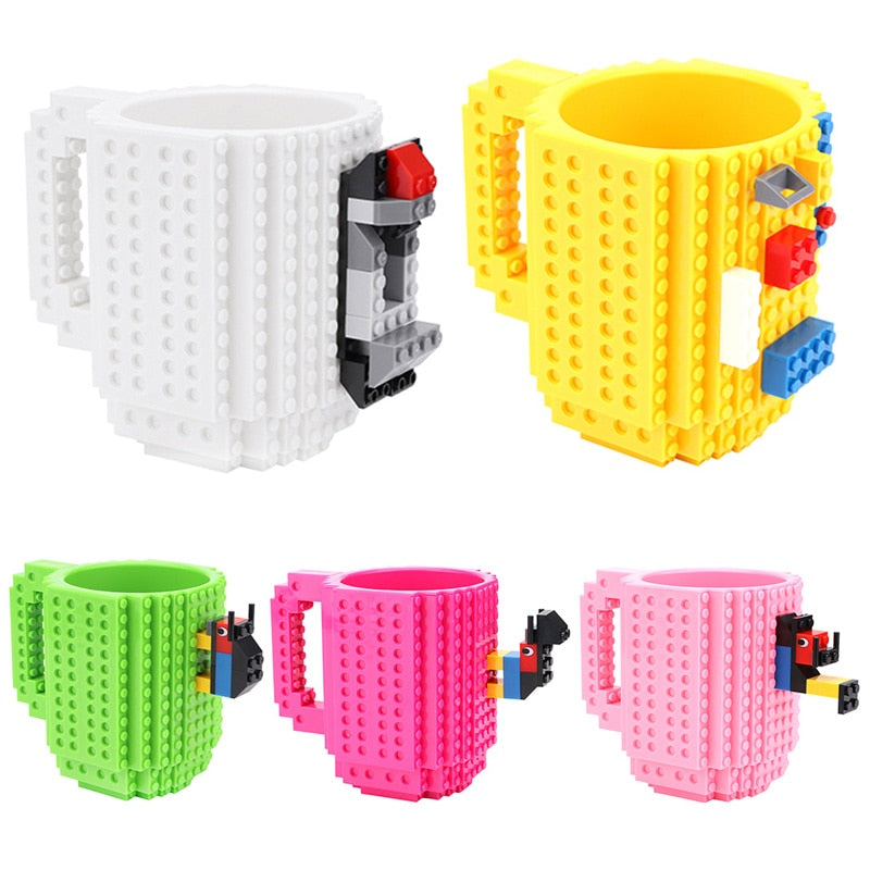 Coffee Build-On Brick Mug - foldingup