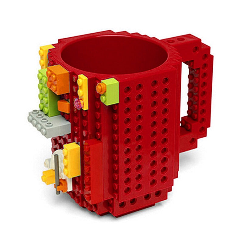 Coffee Build-On Brick Mug - foldingup