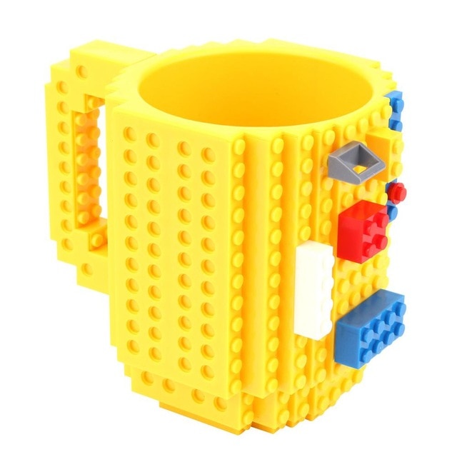 Coffee Build-On Brick Mug - foldingup